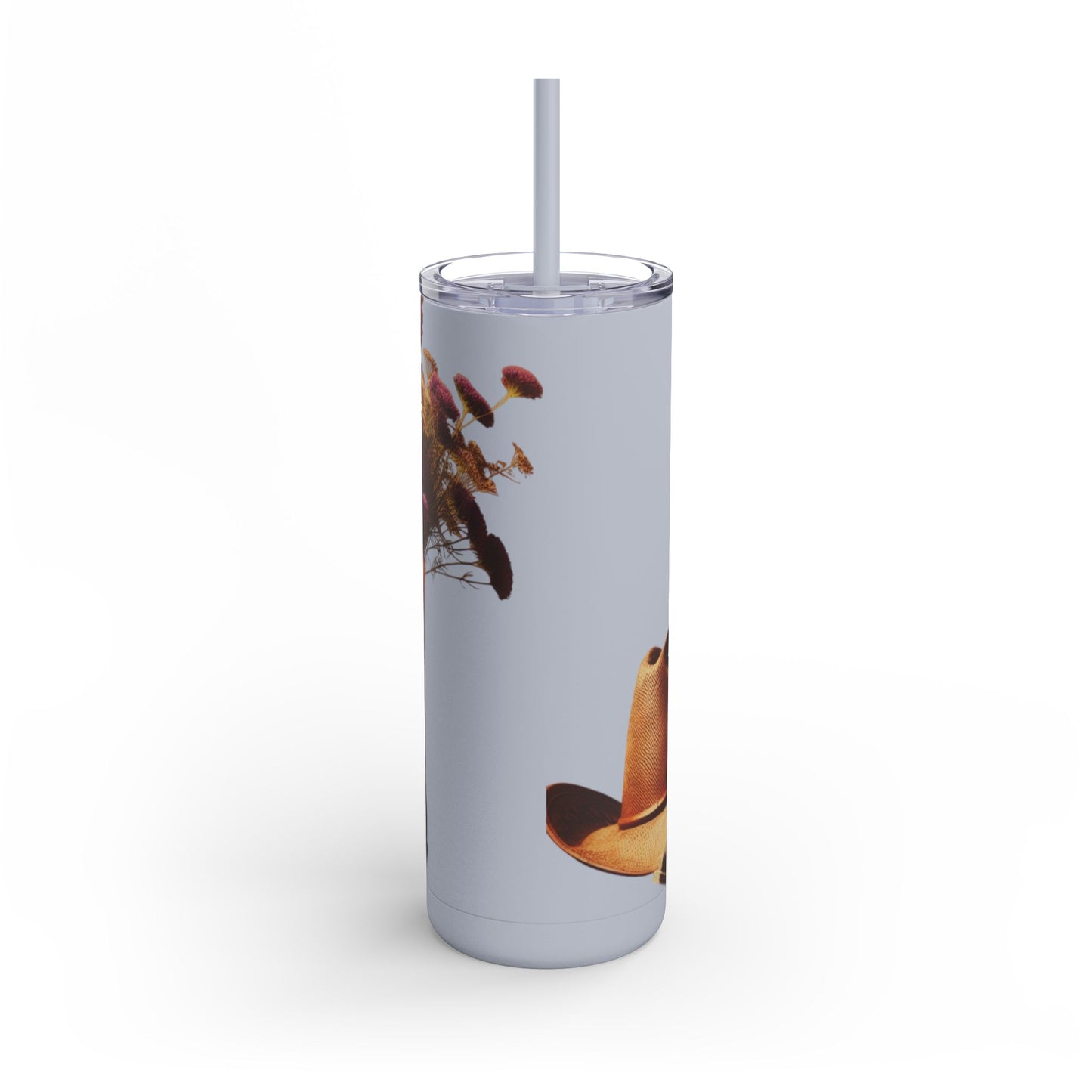 Bohemian Floral Tumbler, 20oz Cold Drink Cup with Straw, Perfect for Gifts, Home Decor, Eco-Friendly, Summer Vibes, Travel Mug