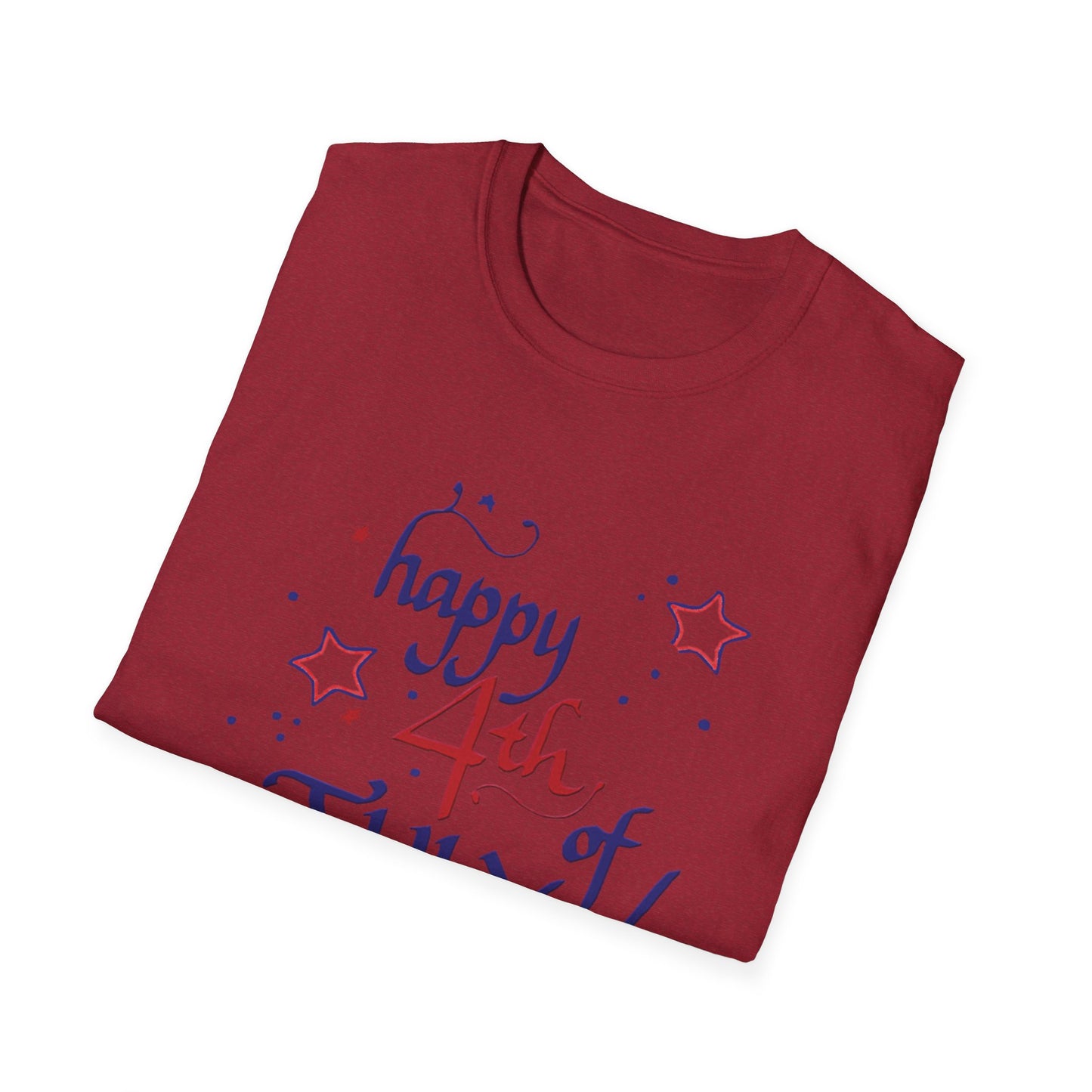 Patriotic 4th of July Unisex T-Shirt, USA Independence Day Tee, America Graphic Shirt, Summer Celebration Shirt, Holiday Apparel