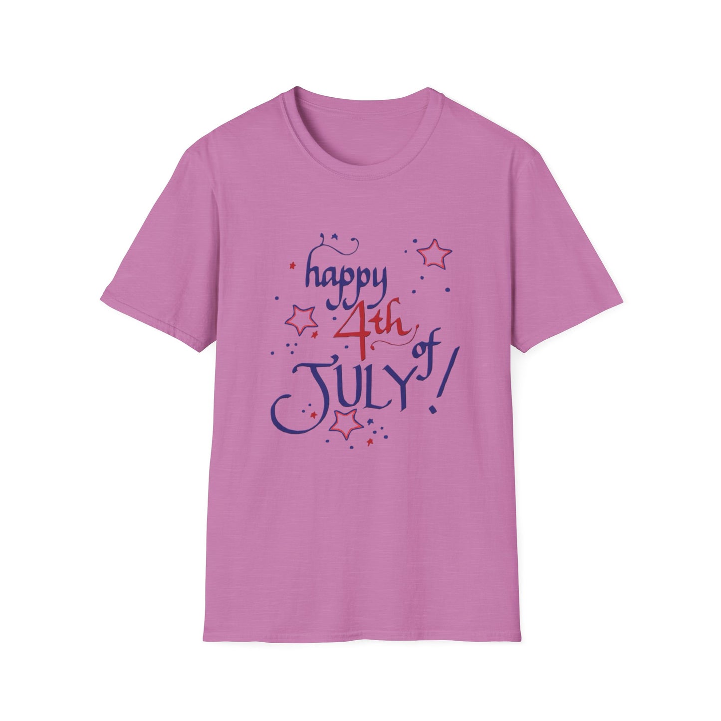 Patriotic 4th of July Unisex T-Shirt, USA Independence Day Tee, America Graphic Shirt, Summer Celebration Shirt, Holiday Apparel