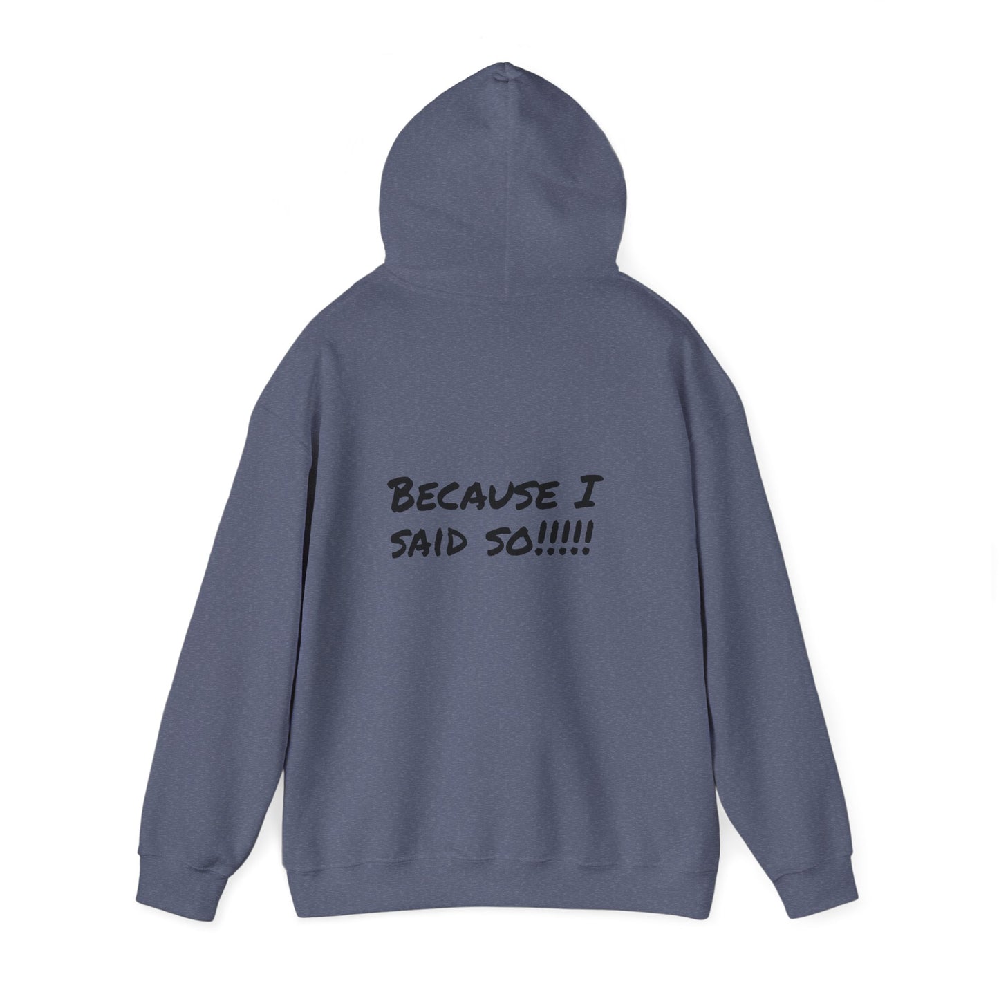 Funny Unisex Hoodie - 'Because I Said So' - Perfect Gift for Parents