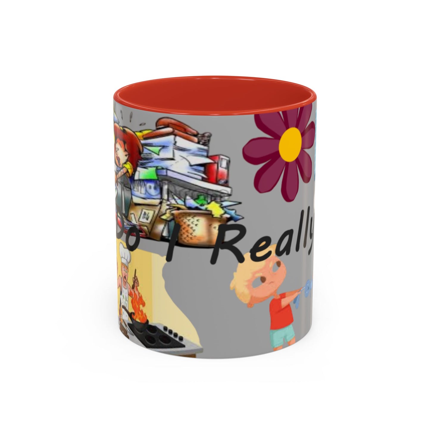 Whimsical Family Coffee Mug - 'Do I Really?' Design