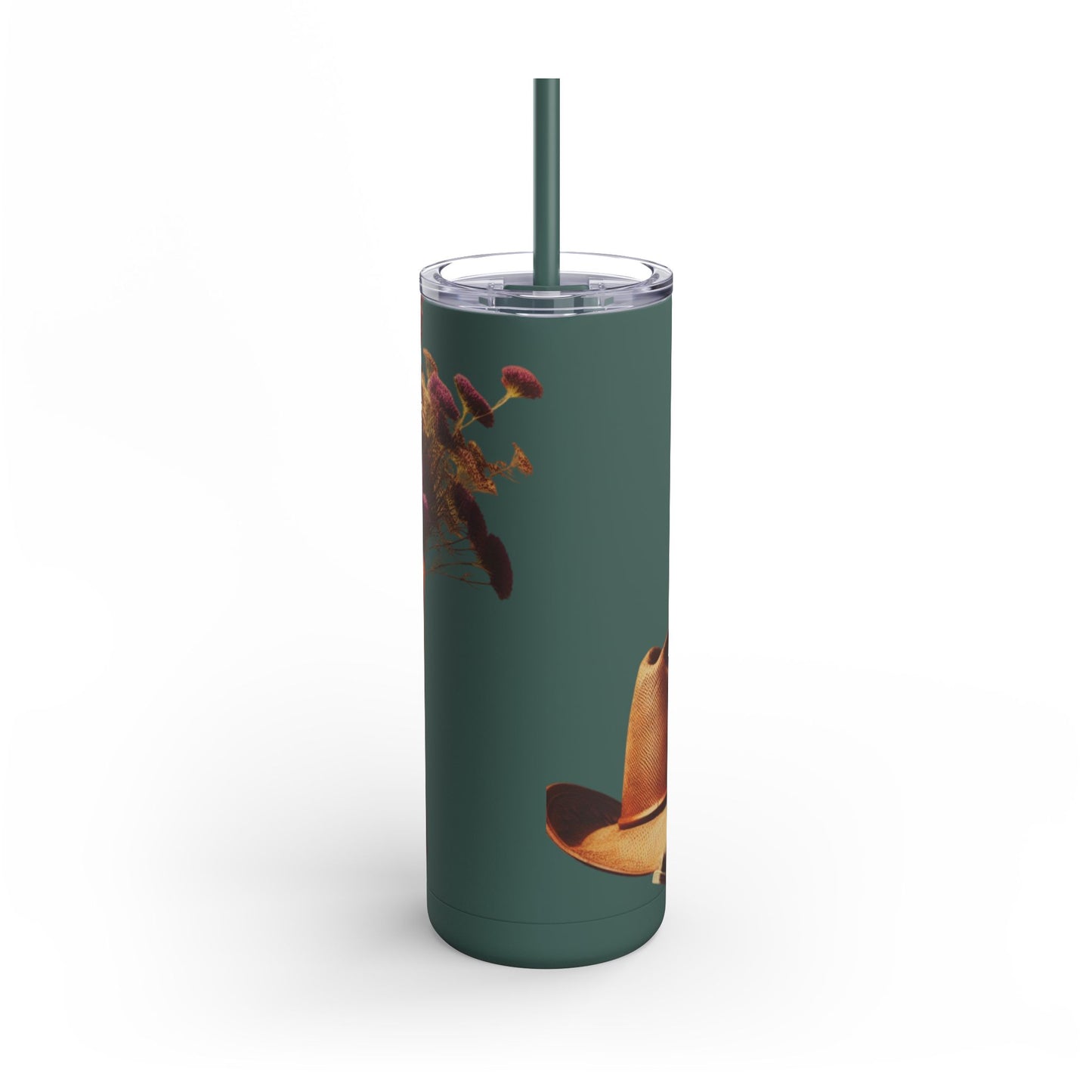 Bohemian Floral Tumbler, 20oz Cold Drink Cup with Straw, Perfect for Gifts, Home Decor, Eco-Friendly, Summer Vibes, Travel Mug