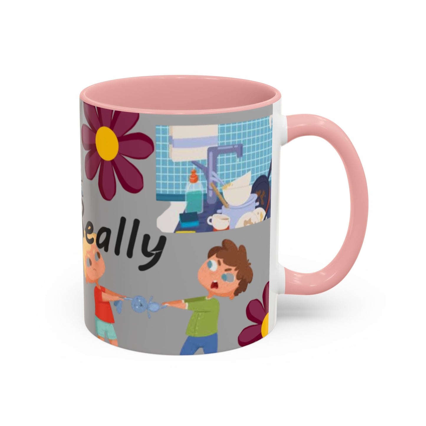 Whimsical Family Coffee Mug - 'Do I Really?' Design