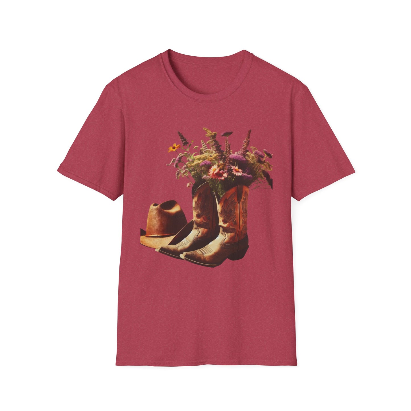 Rustic Mother of the Groom T-Shirt, Cowboy Boots Tee, Floral Western Shirt, Wedding Apparel, Bridal Party Gift