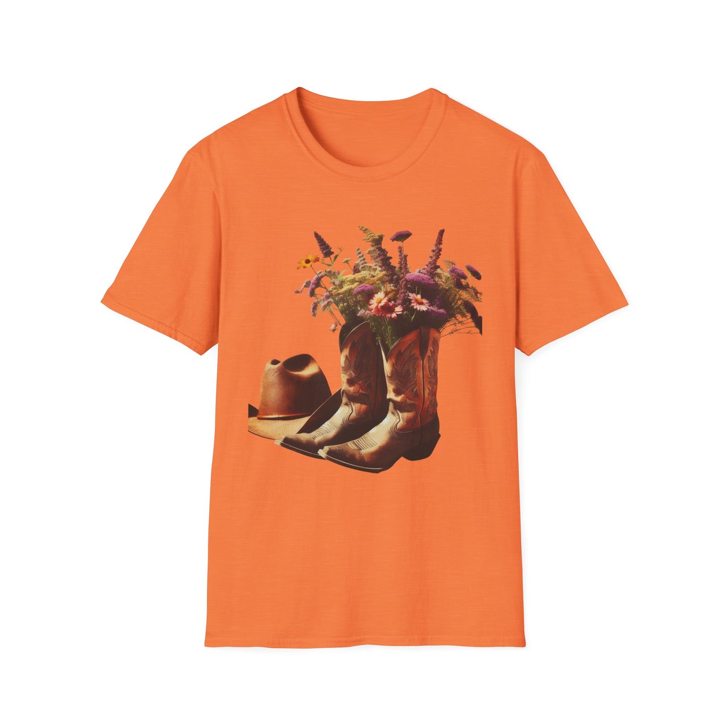 Rustic Mother of the Groom T-Shirt, Cowboy Boots Tee, Floral Western Shirt, Wedding Apparel, Bridal Party Gift