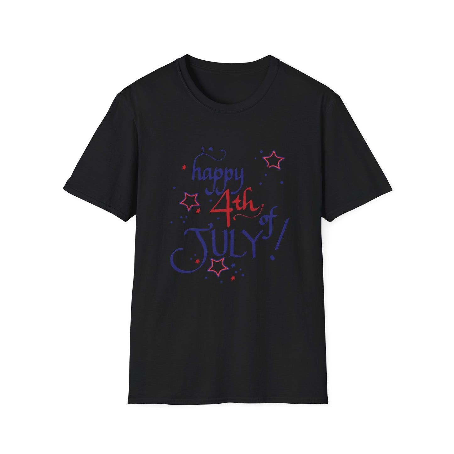 Patriotic 4th of July Unisex T-Shirt, USA Independence Day Tee, America Graphic Shirt, Summer Celebration Shirt, Holiday Apparel
