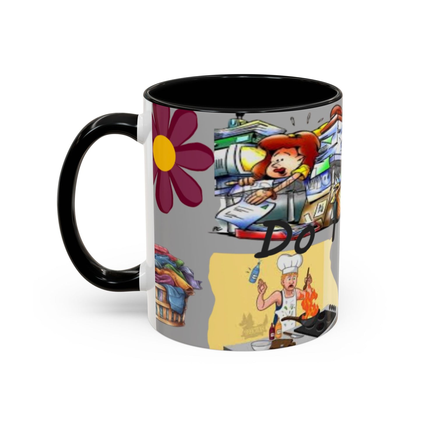 Whimsical Family Coffee Mug - 'Do I Really?' Design