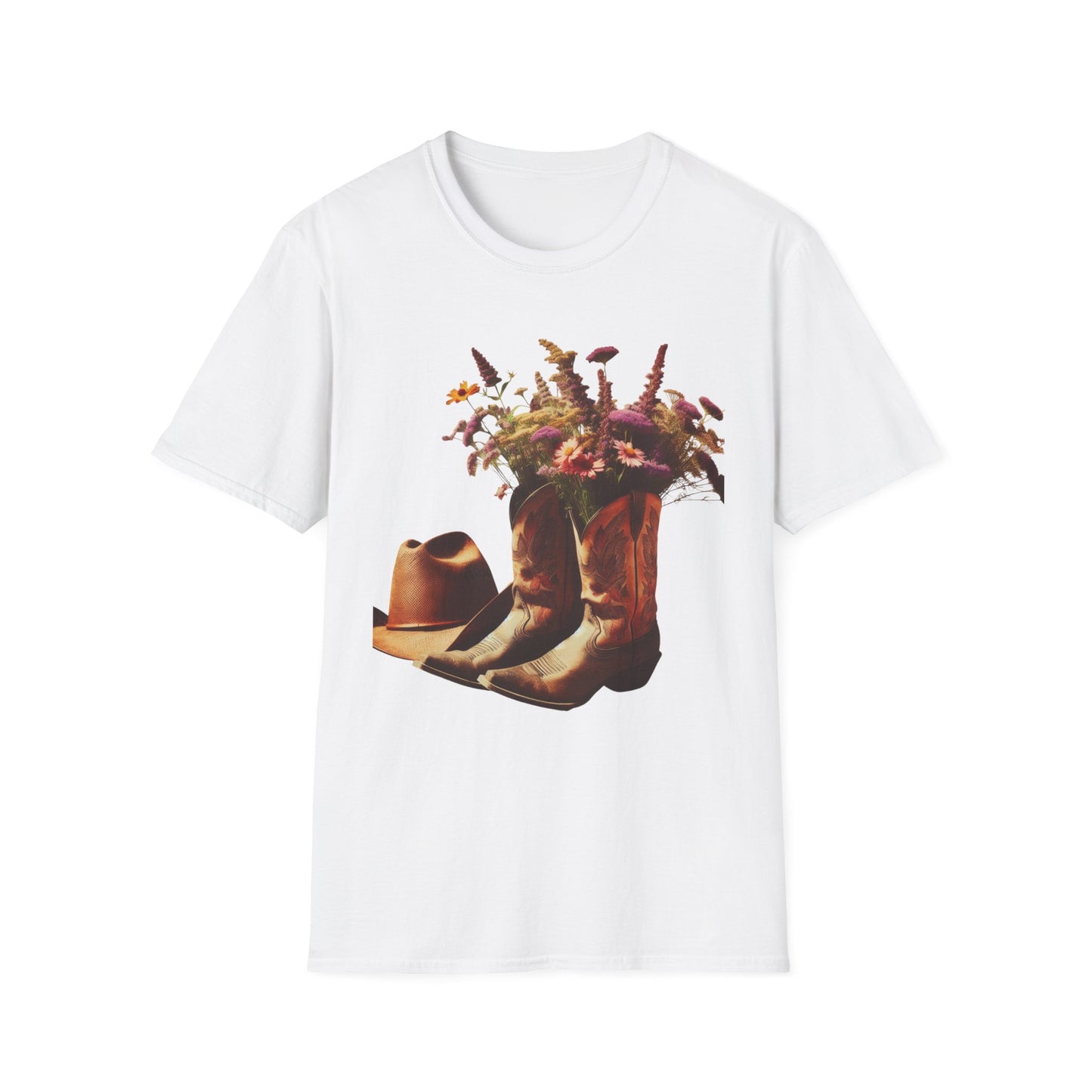 Rustic Mother of the Groom T-Shirt, Cowboy Boots Tee, Floral Western Shirt, Wedding Apparel, Bridal Party Gift