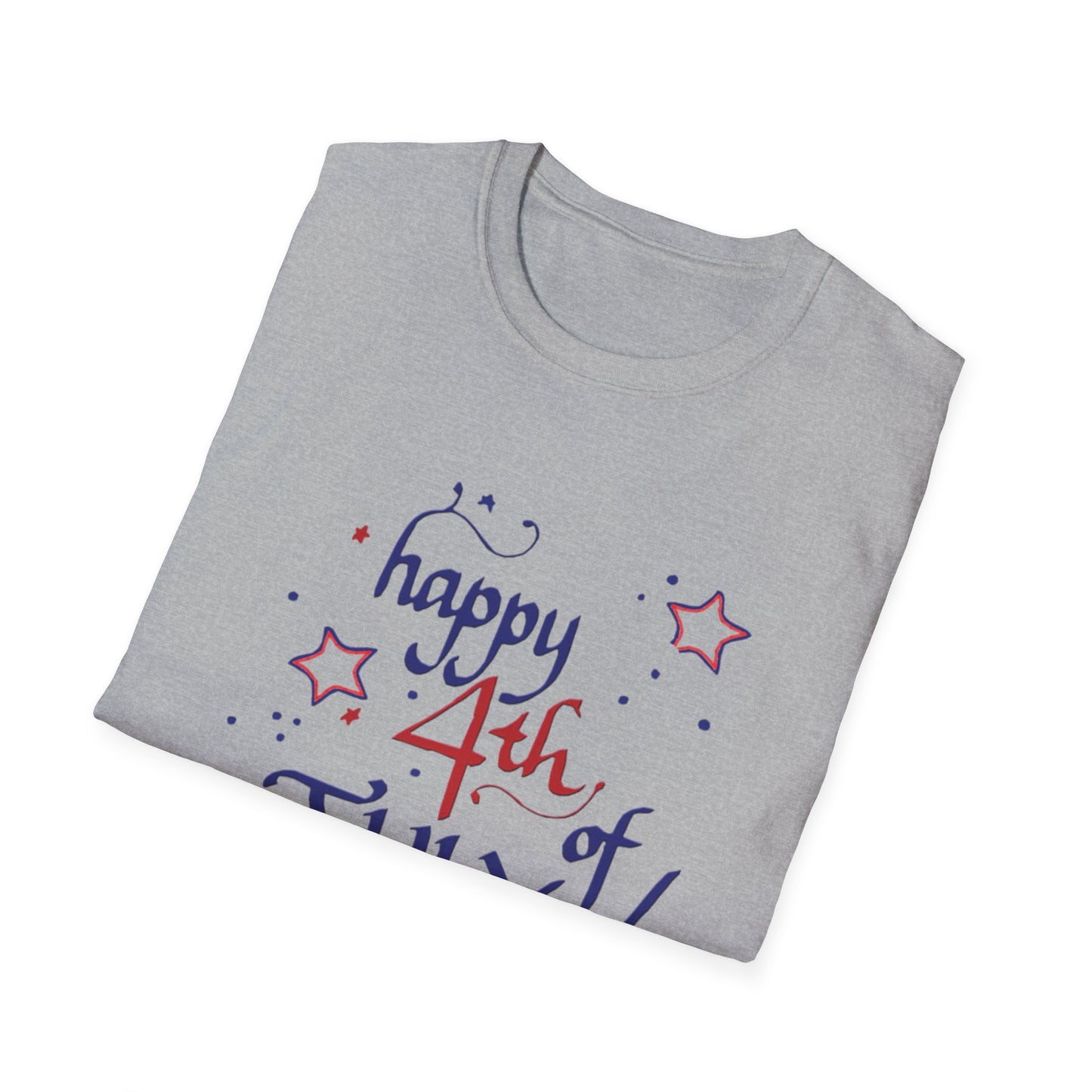 Patriotic 4th of July Unisex T-Shirt, USA Independence Day Tee, America Graphic Shirt, Summer Celebration Shirt, Holiday Apparel