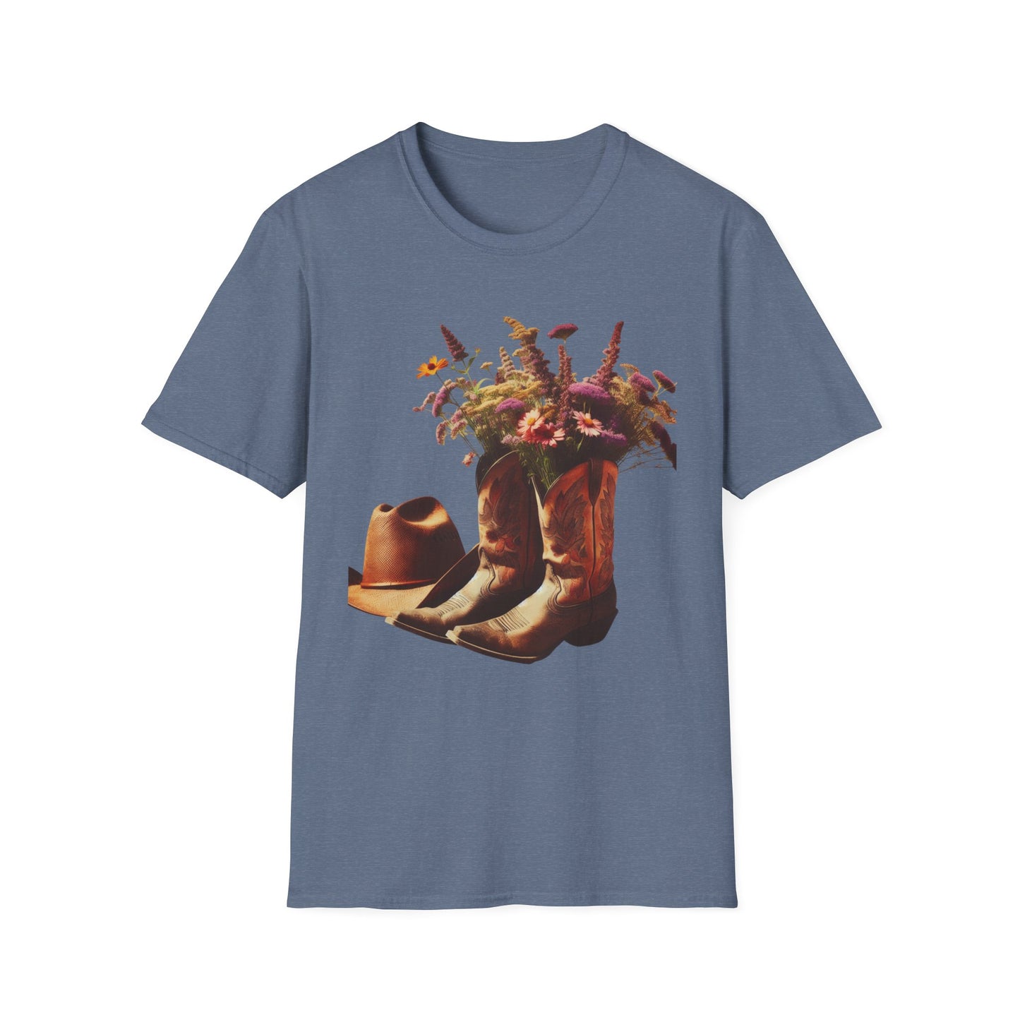 Rustic Mother of the Groom T-Shirt, Cowboy Boots Tee, Floral Western Shirt, Wedding Apparel, Bridal Party Gift