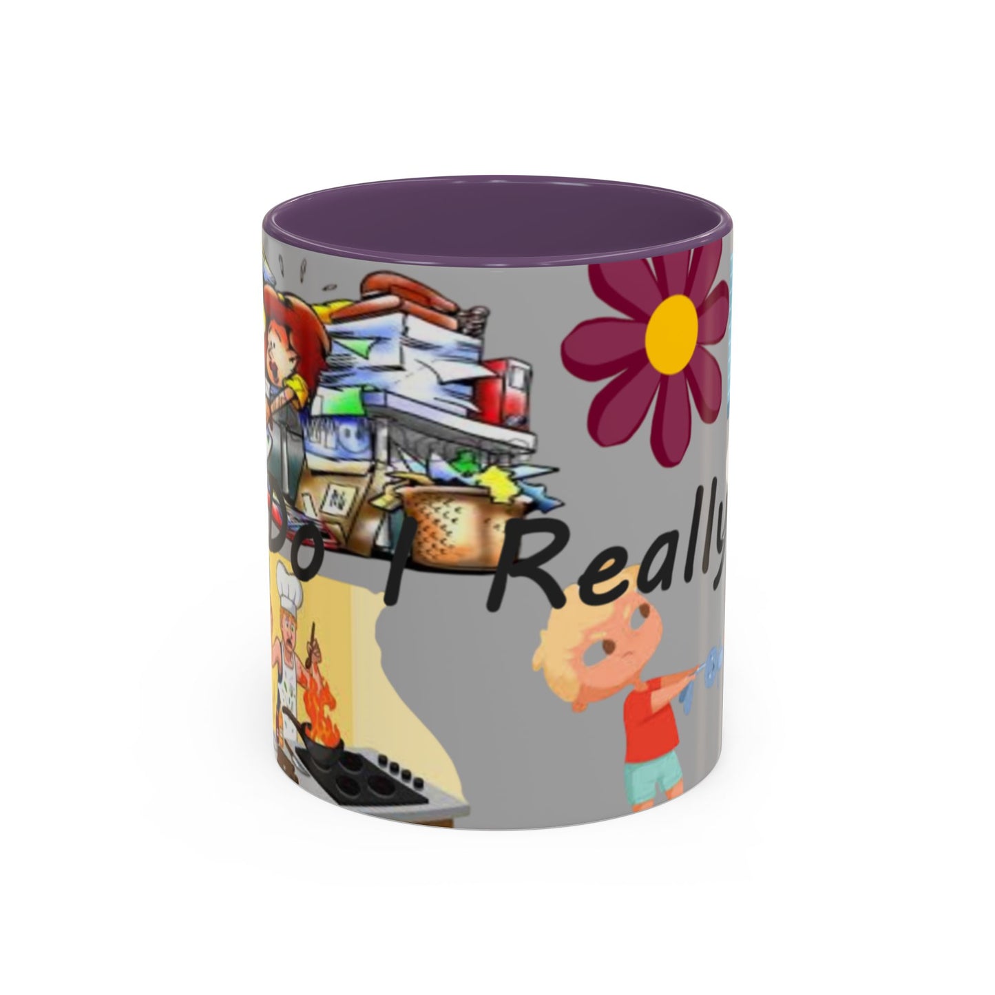 Whimsical Family Coffee Mug - 'Do I Really?' Design