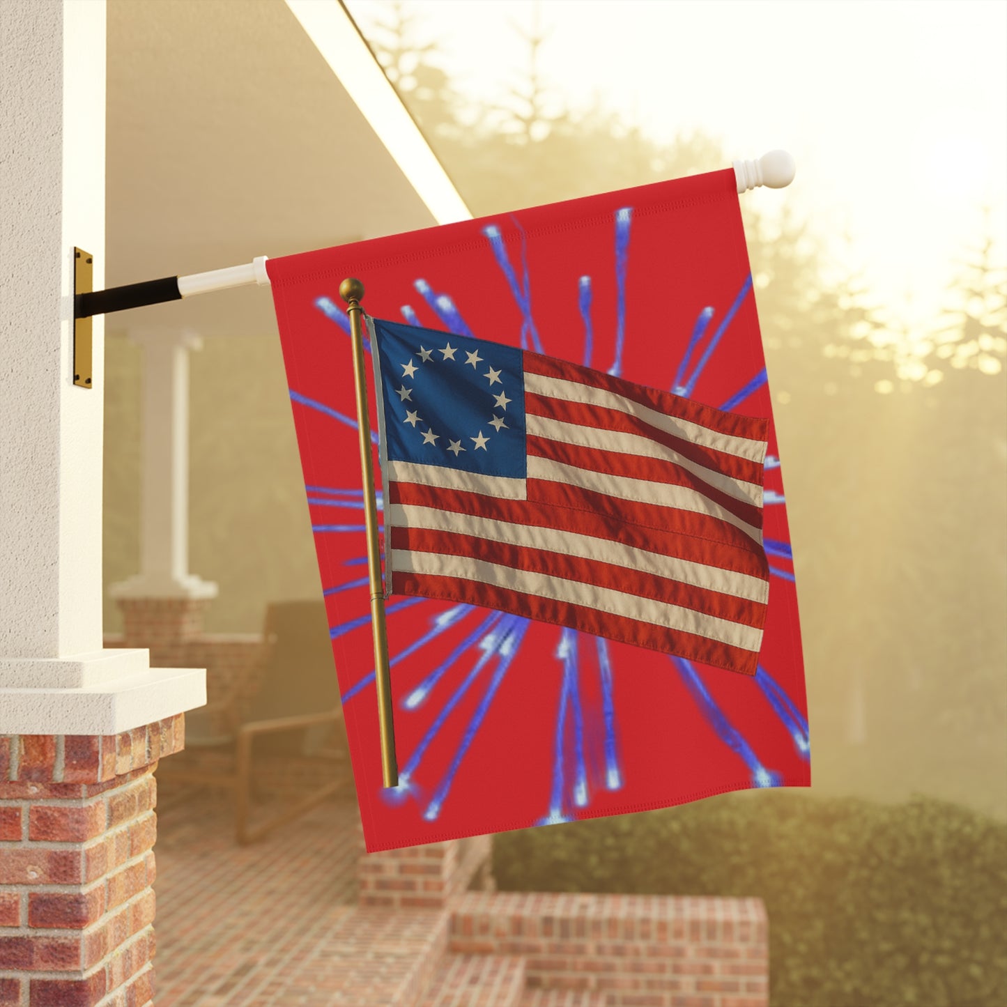 Patriotic Garden Flag